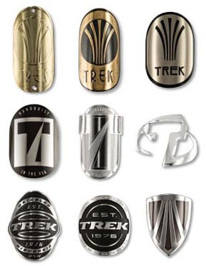 Логотипы велосипедов Trek