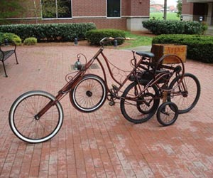 Колесо для велосипеда - украшение!
